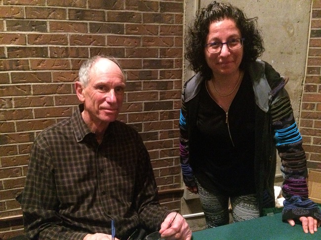 Joseph Goldstein & Sandra Bekhor at mindfulness retreat